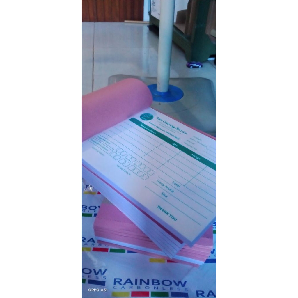 

Nota 2 ply ( Free Desain )