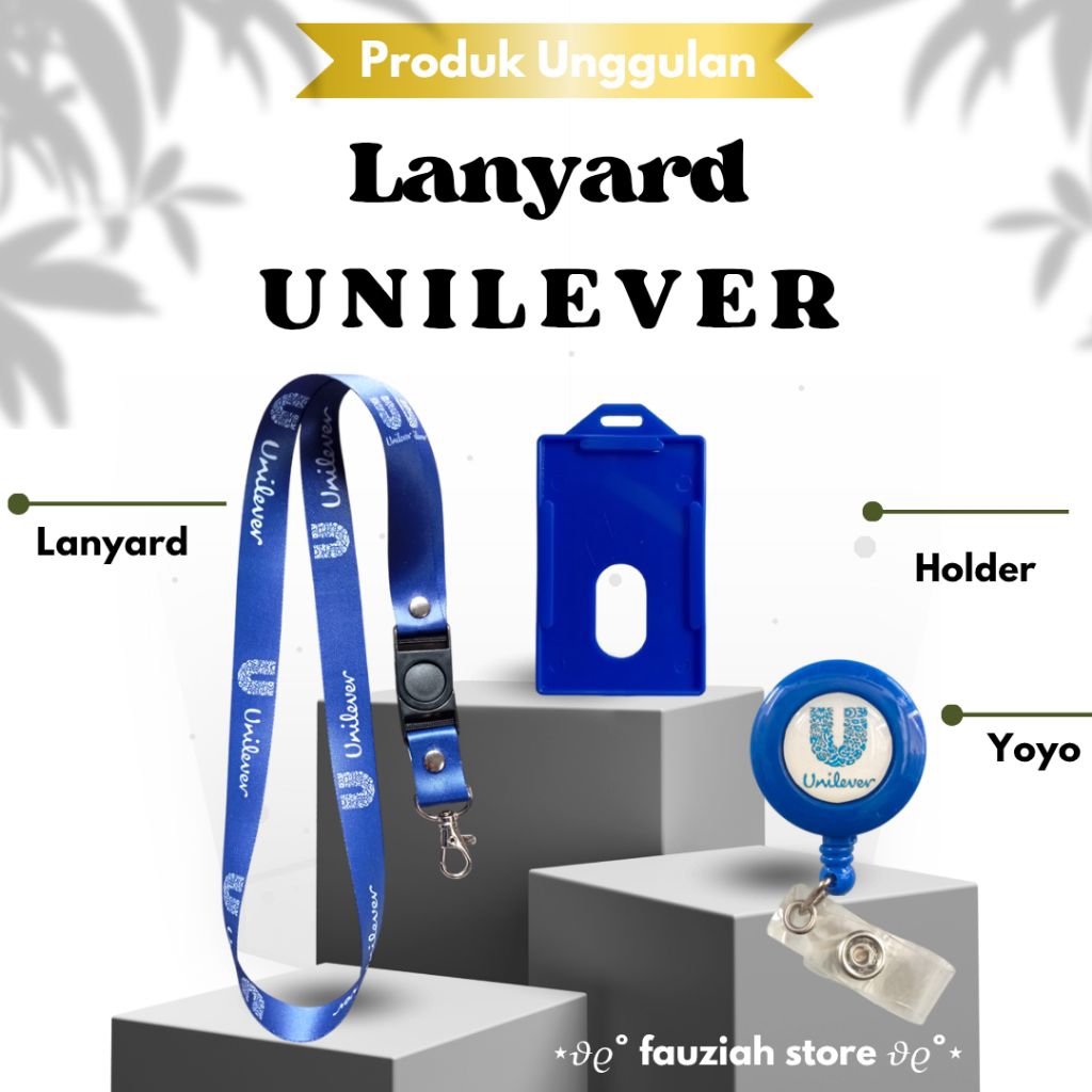 

READY! TALI ID CARD UNILEVER BIRU POLOS / LANYARD UNILEVER TERMURAH!!!