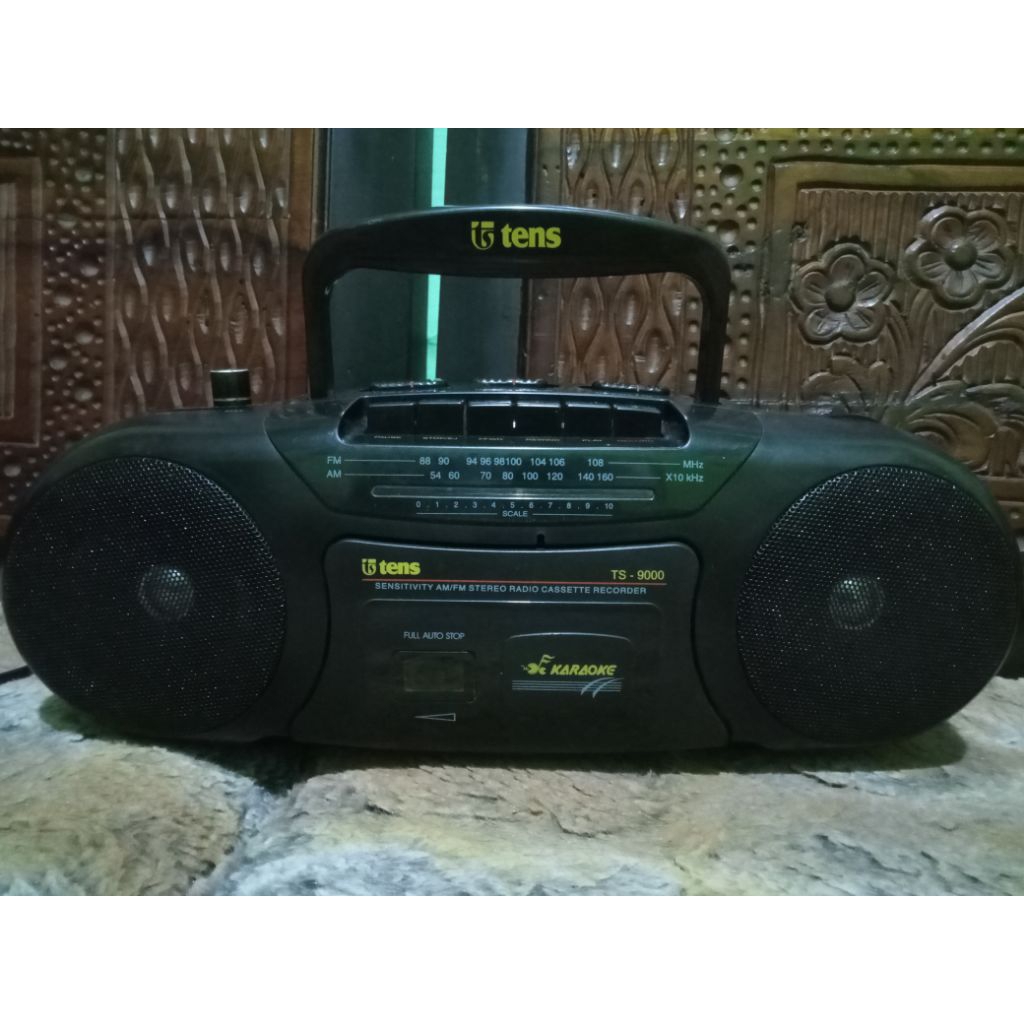 Radio Tape Mini compo TENS TS-9000 Bekas Normal