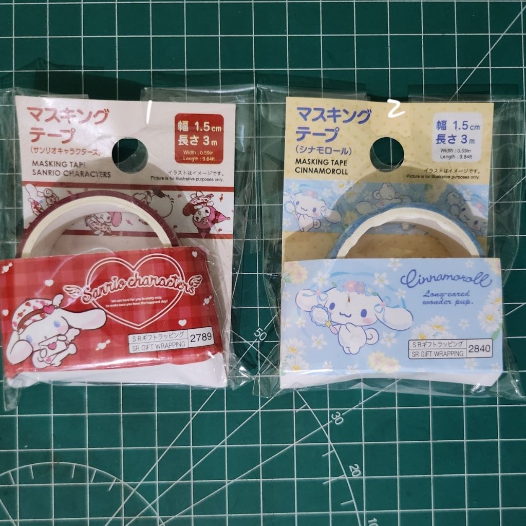 

Daiso seria Sanrio masking tape cinnamoroll