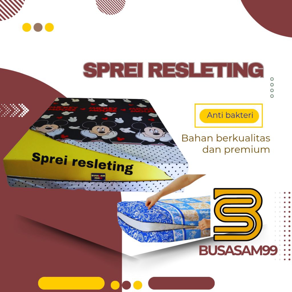 SARUNG KASUR BUSA RESLETING COVER URUNG KASUR