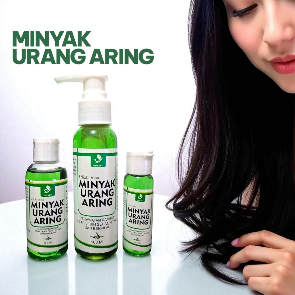 Minyak Urang Aring Perawatan Rambut Menghitamkan Rambut Menutrisi Rambut Secara Alami