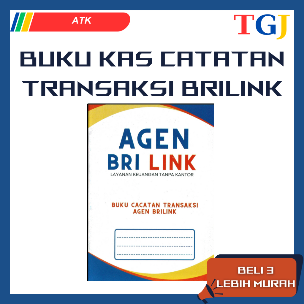 

Buku Kas Catatan Transaksi Keuangan Agen BRILink