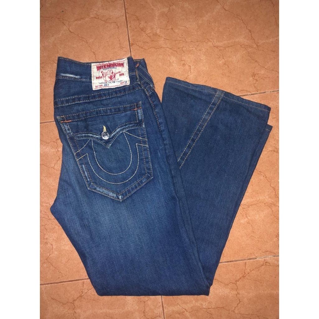 celana jeans TRUE RELIGION section JOEY size 33