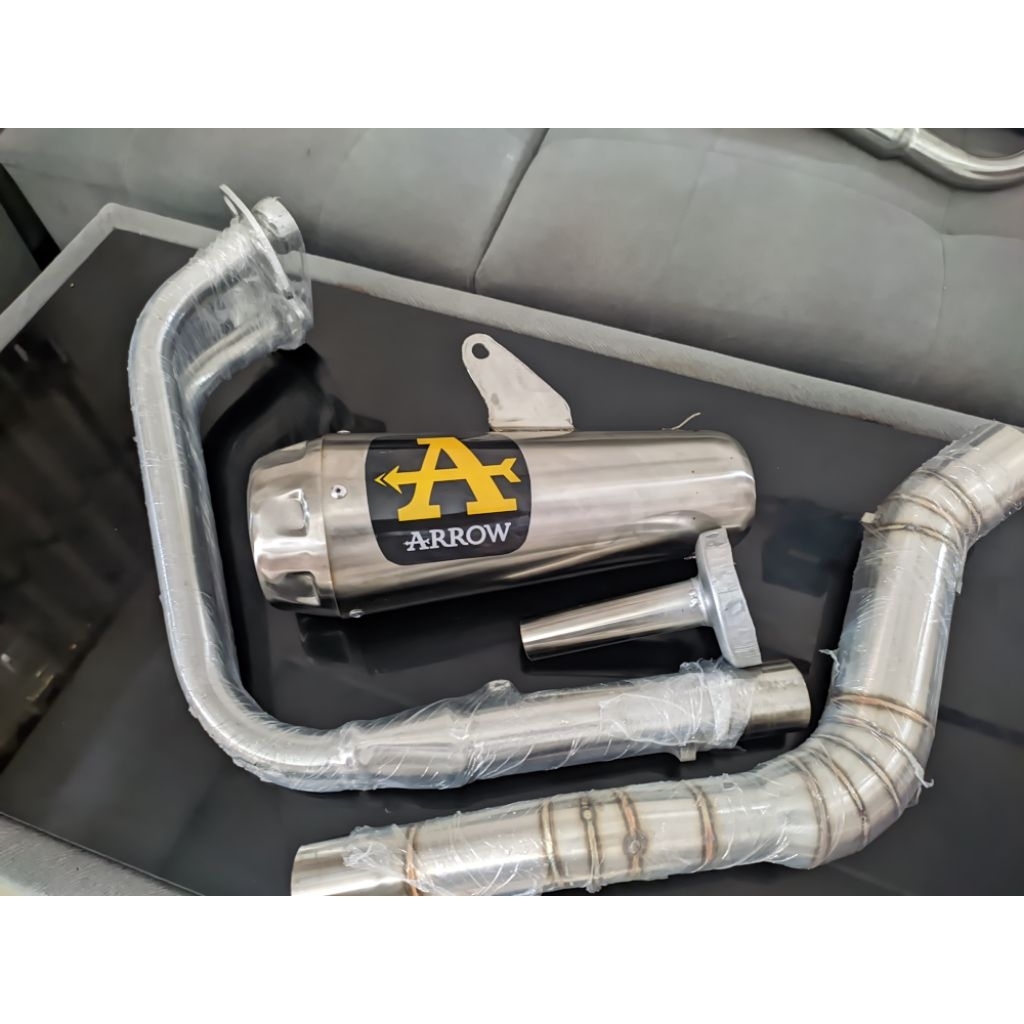knalpot racing arrow pro race untuk ninja 250
