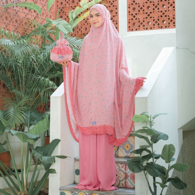 Nakajima - Mukena Katun Rayon Aulika Series | Adem, Motif Cantik, Harian & Kado