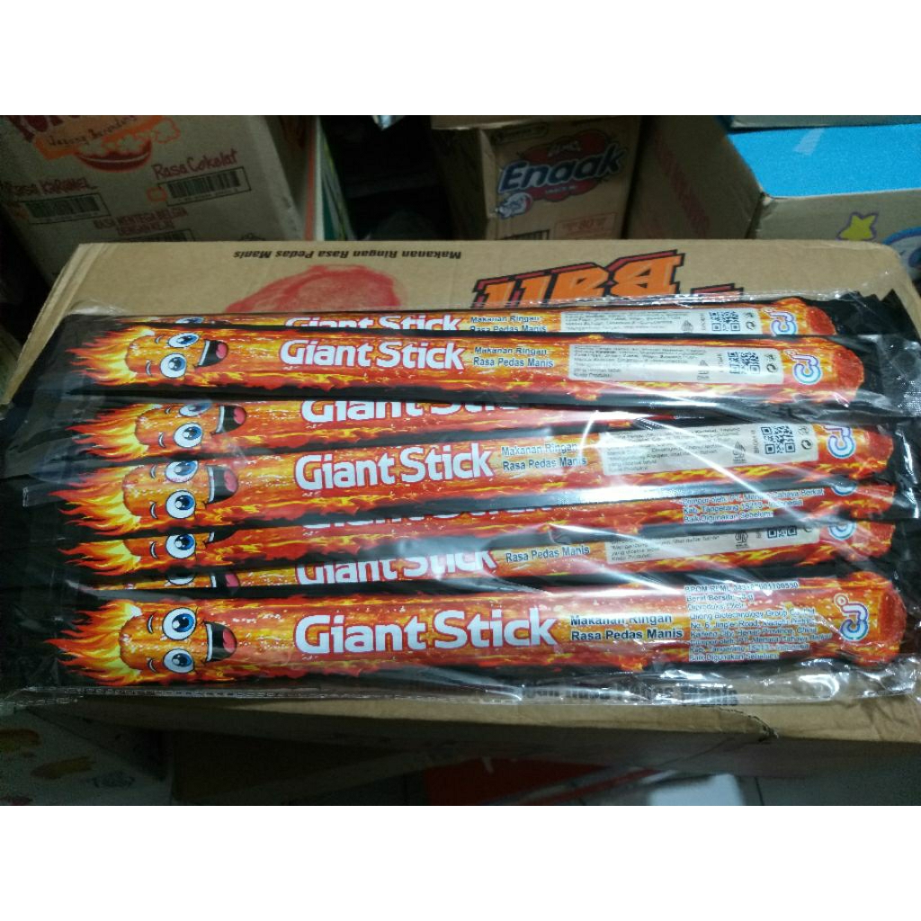 

snack jumbo stick rasa pedas manis
