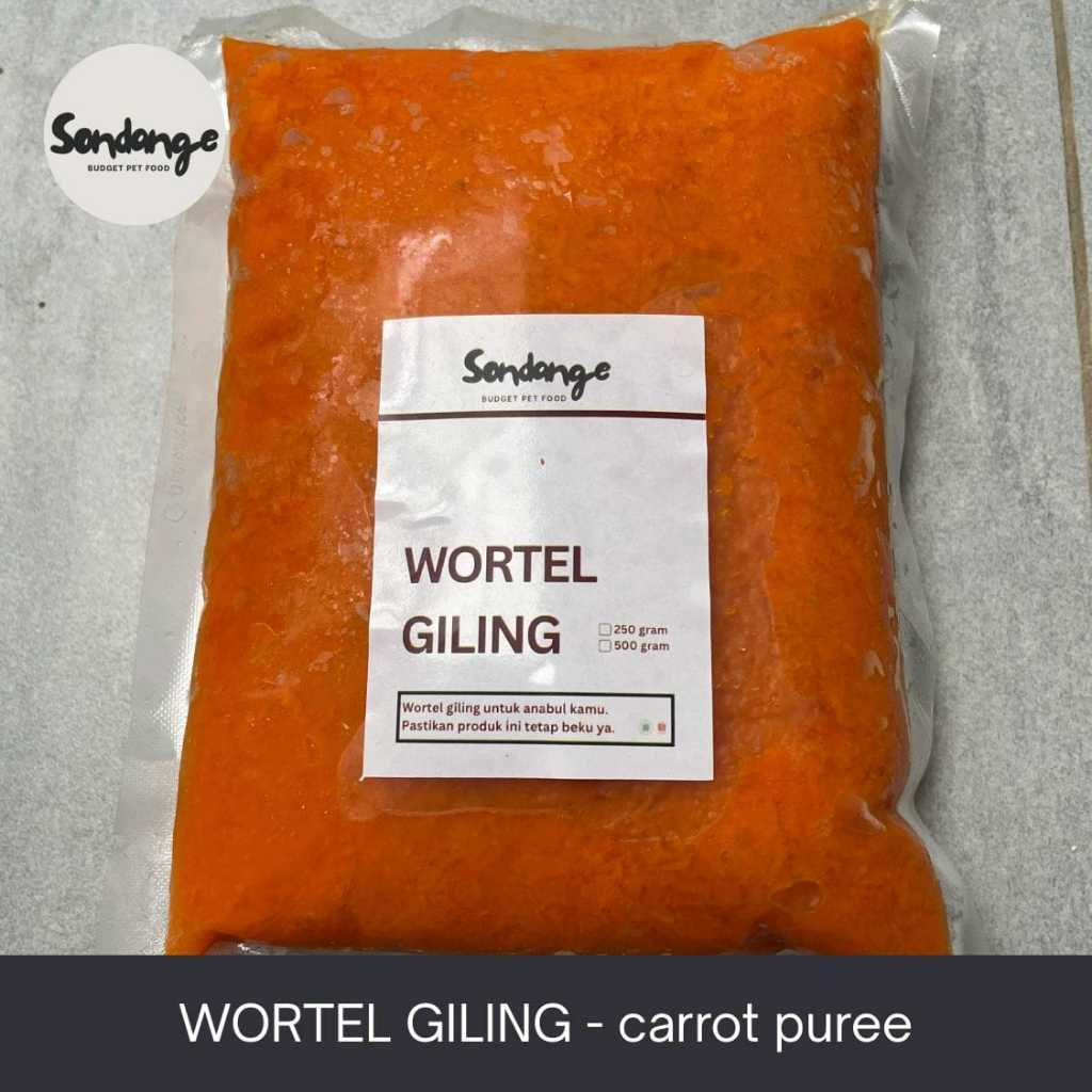 

Wortel Giling - Carrot Puree For Dog & Cat