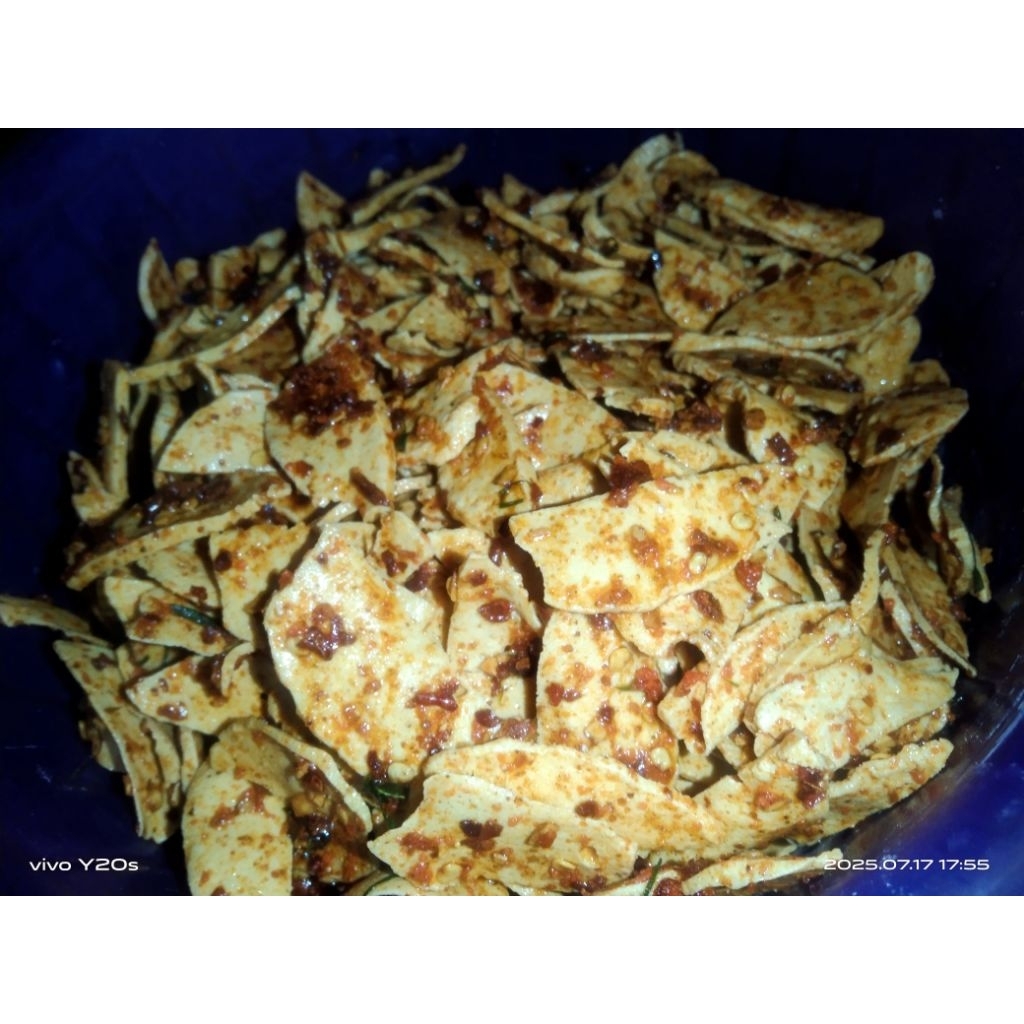 

basreng pedas manis daun jeruk