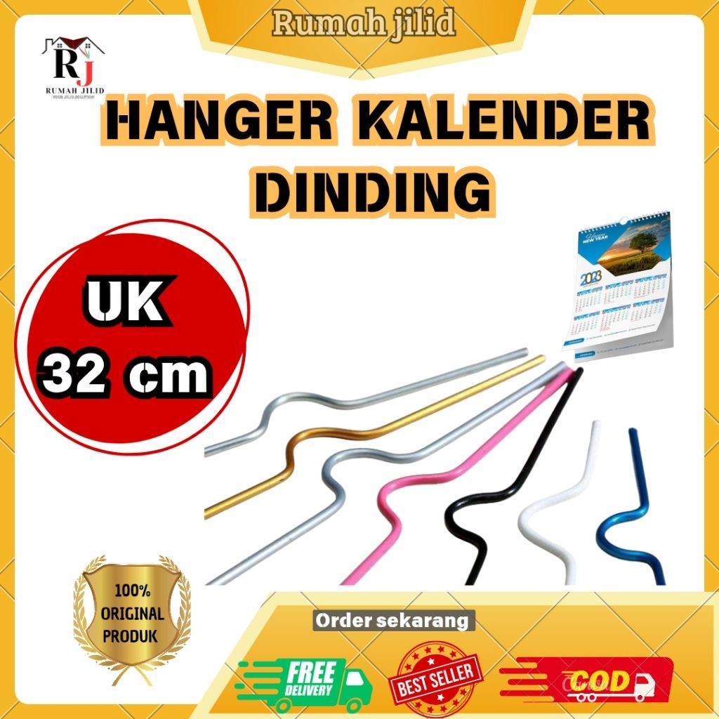 

Hanger kalender dinding uk 32 eceran termurah