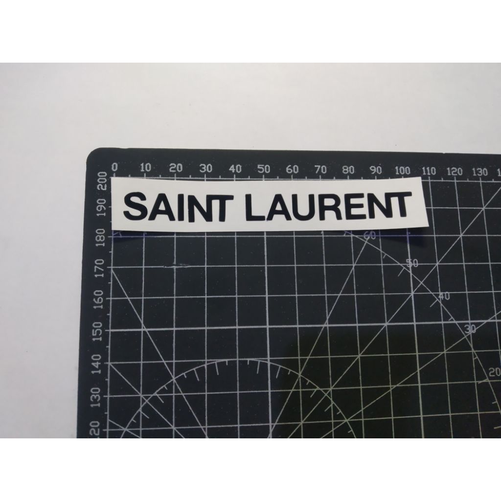 

stiker cutting sent laurent