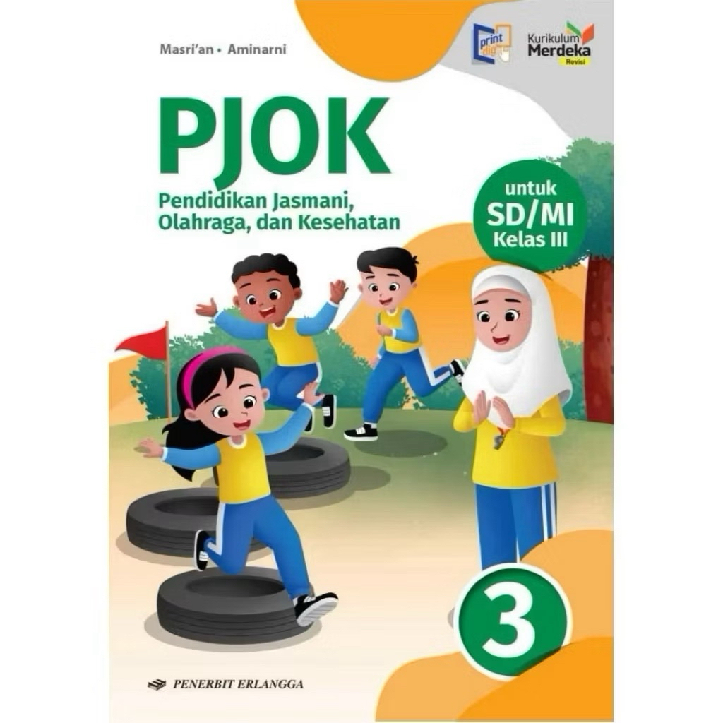 Buku PJOK Erlangga kelas 3 SD