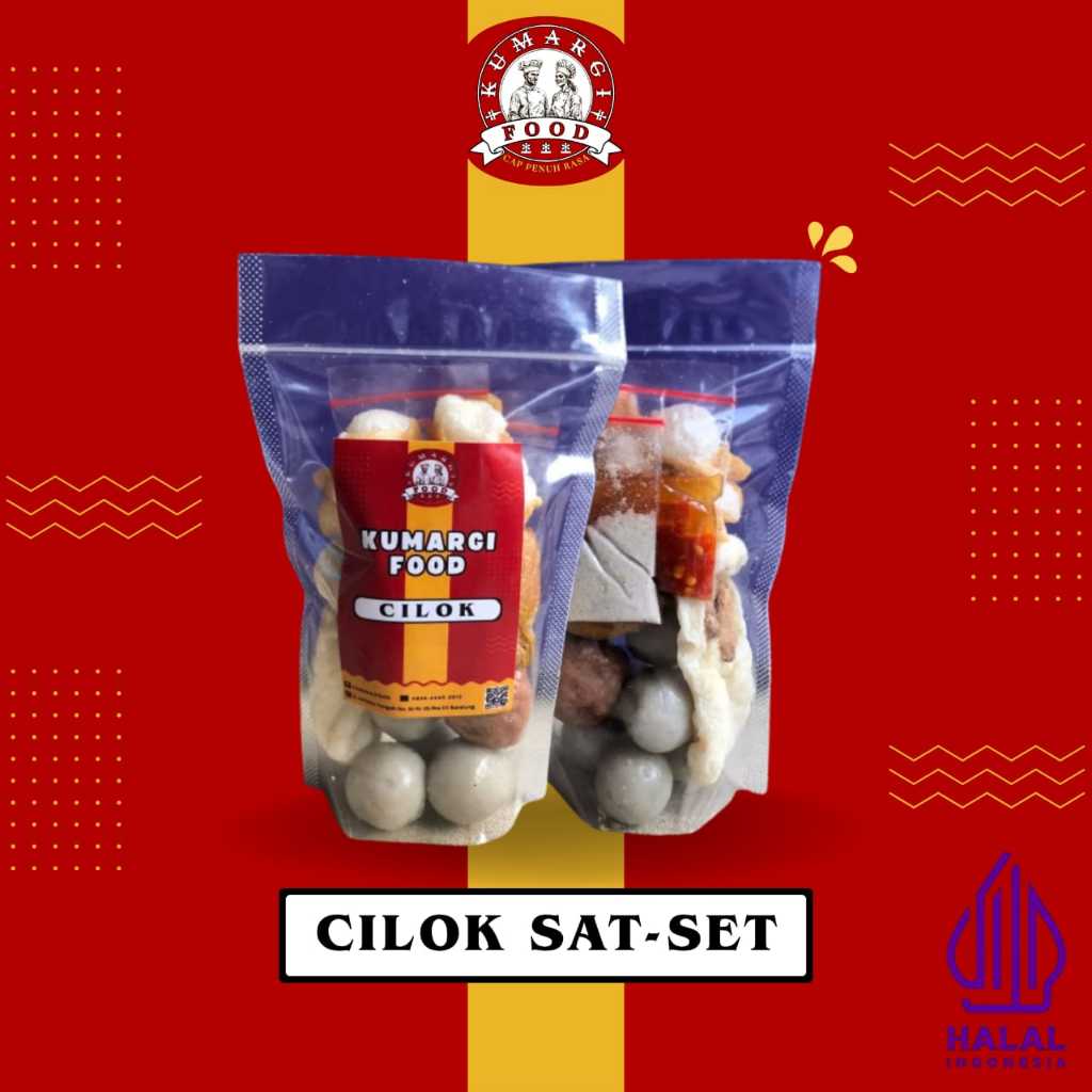 

KumargiFood Cilok Paket Sat-Set I Cemilan Kekinian Murah I Frozen Food Enak