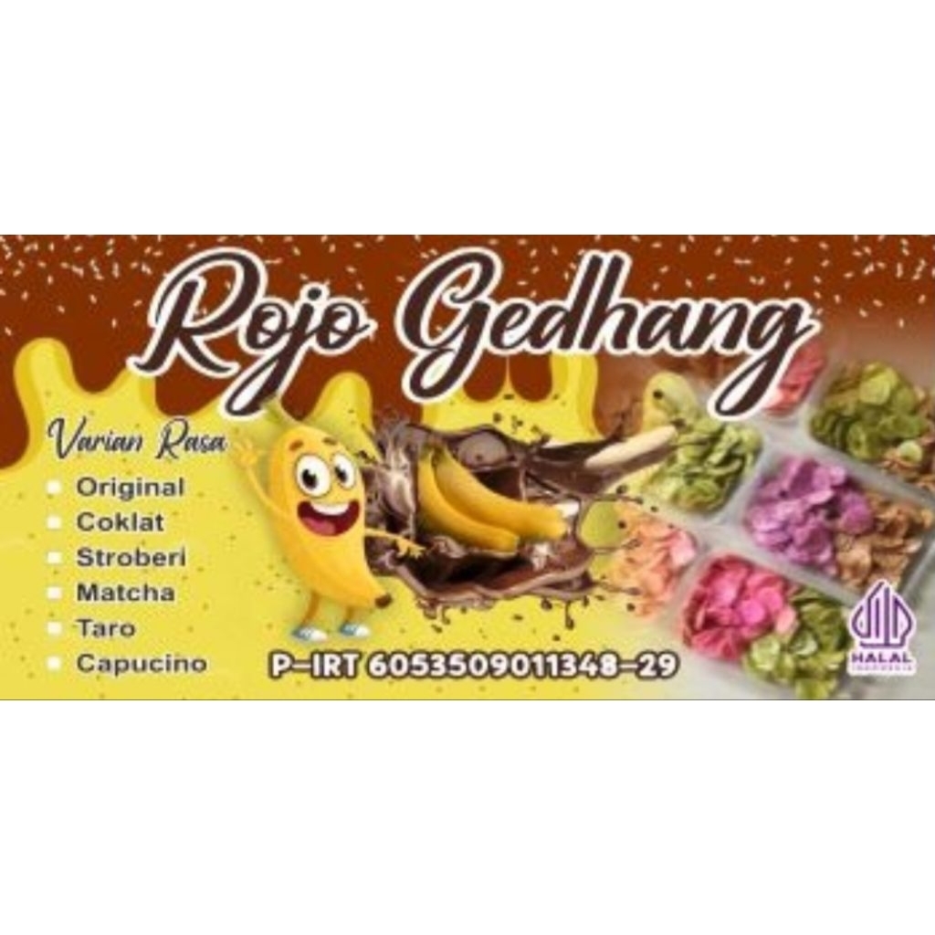 

Keripik Pisang Lumer (Rojo gedhang)