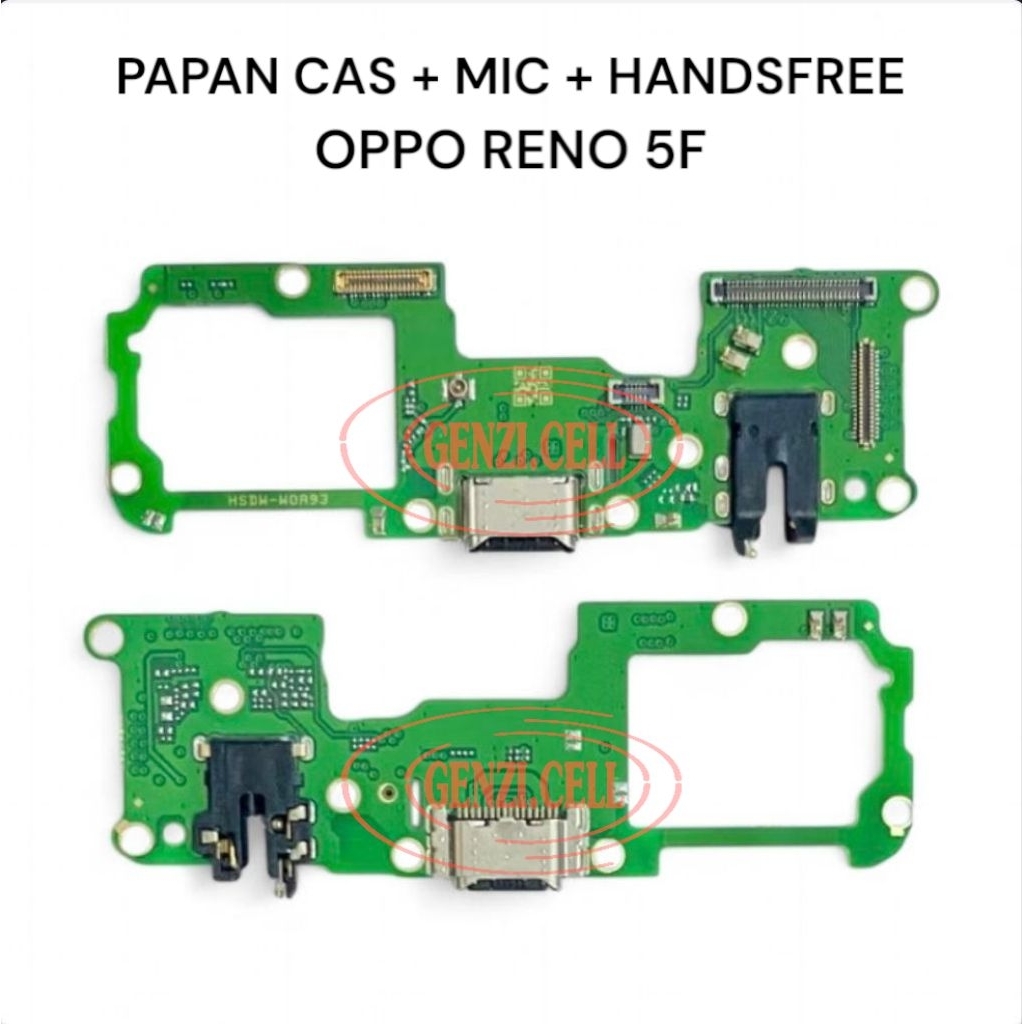 Oppo Reno 5F Papan Cas / Konektor Charger + Mic + Con Hf