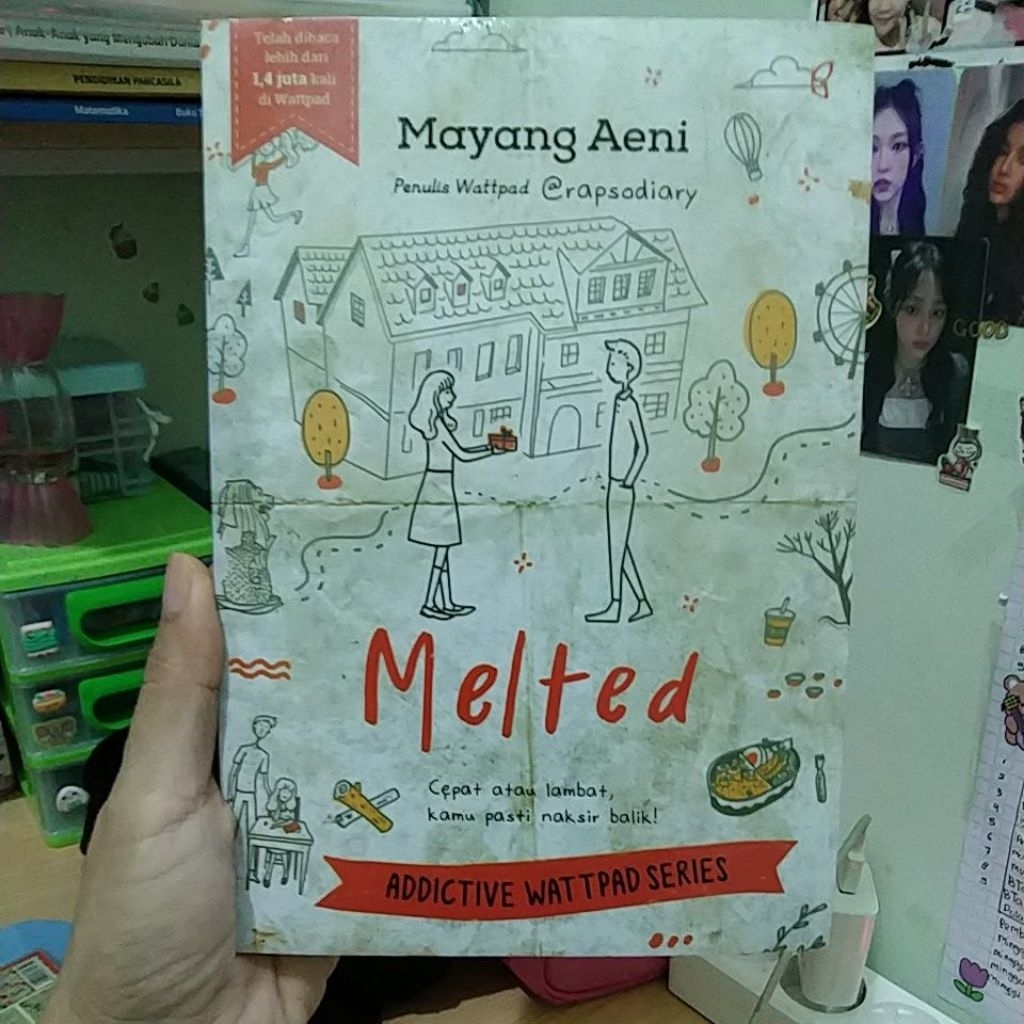 Novel original segel Melted by Mayang Aeni