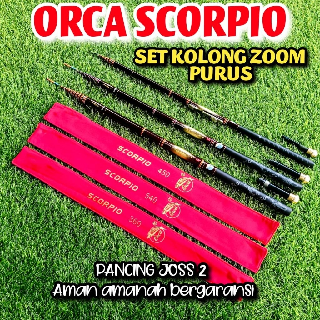 Tegek kolong zoom orca Scorpio 360 450 540 sudah zoom purus