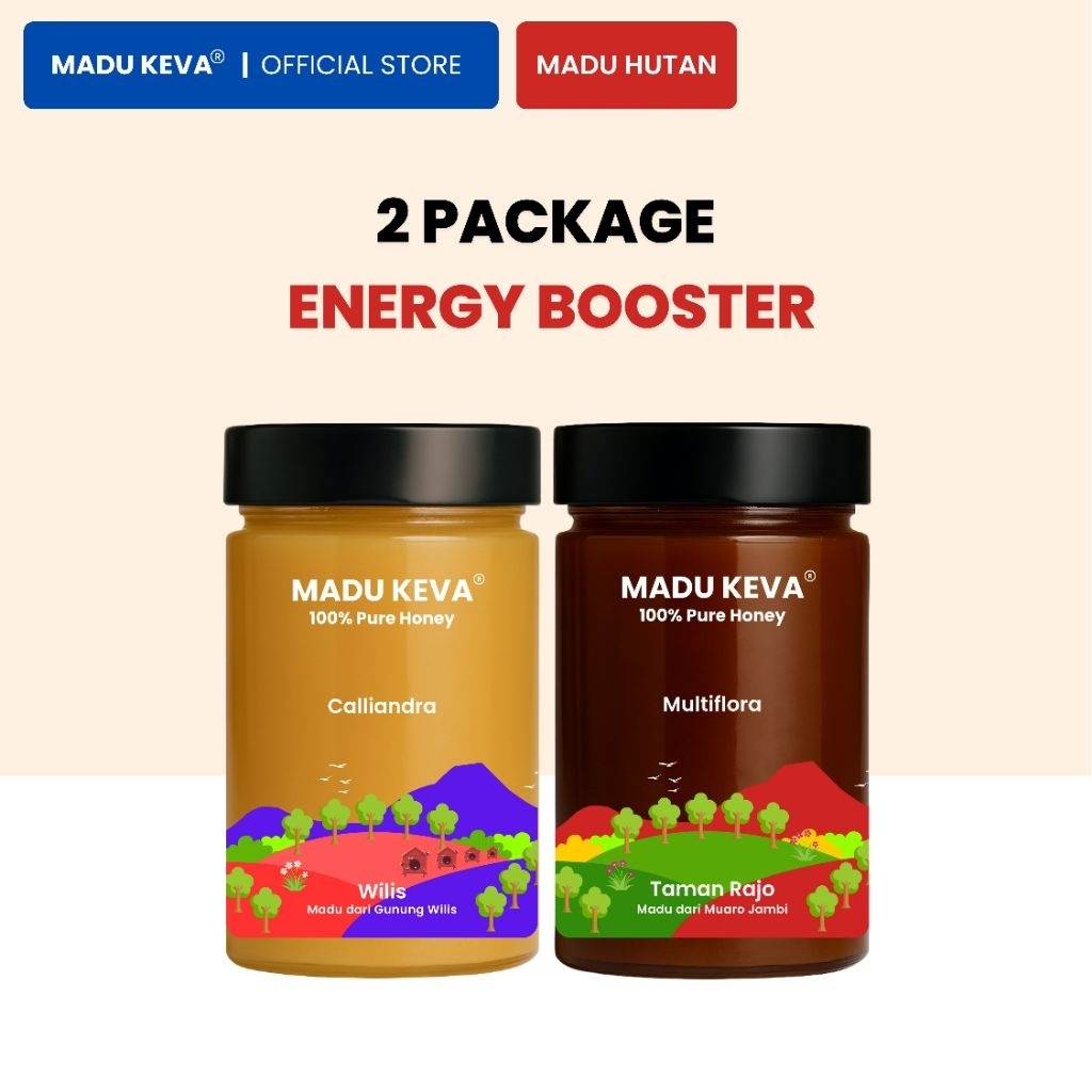 

Madu Keva Calliandra Wilis, Taman Rajo Jambi Bundle 500gr - Madu Murni