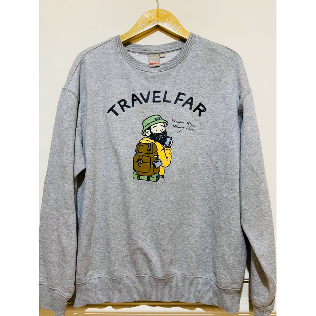 sweter bahan adem nyaman brand spao