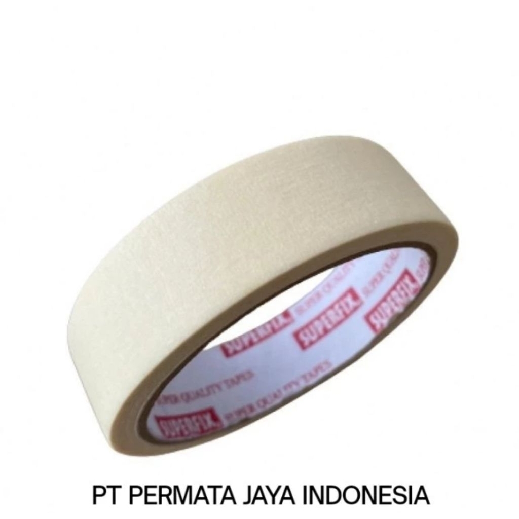

Masking Tape / Lakban Kertas / Superfix 1 Inch / 1 Dus