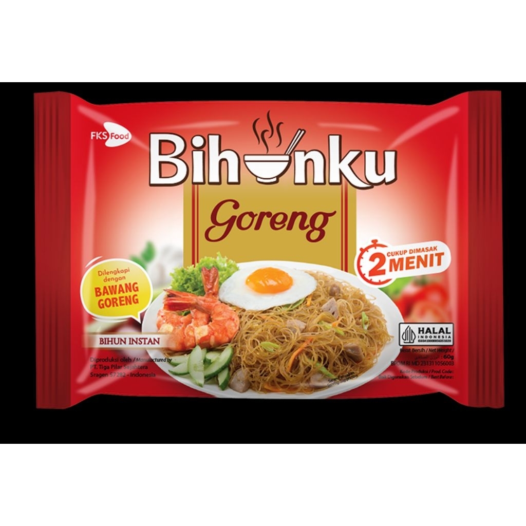 

Bihunku Goreng 55 gram
