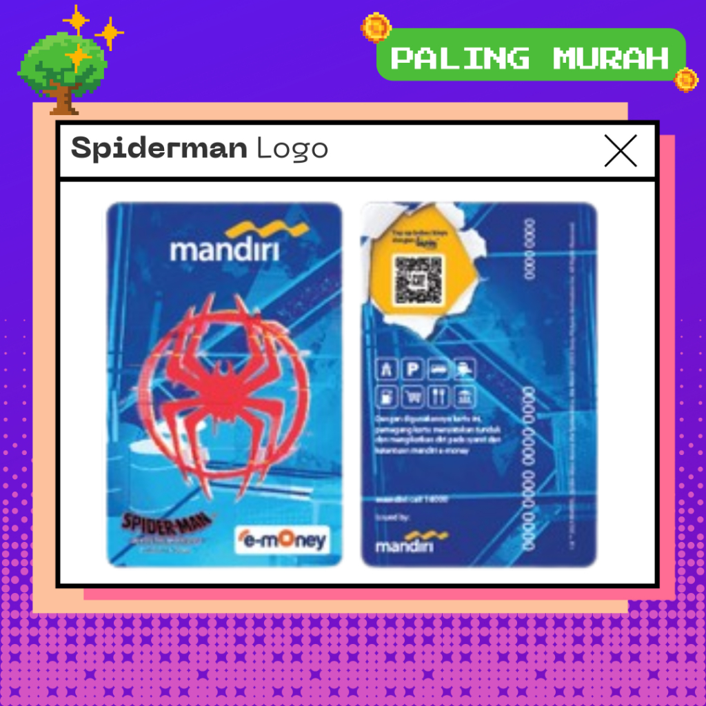 SPIDERMAN e-Money Original eToll eMoney NFC