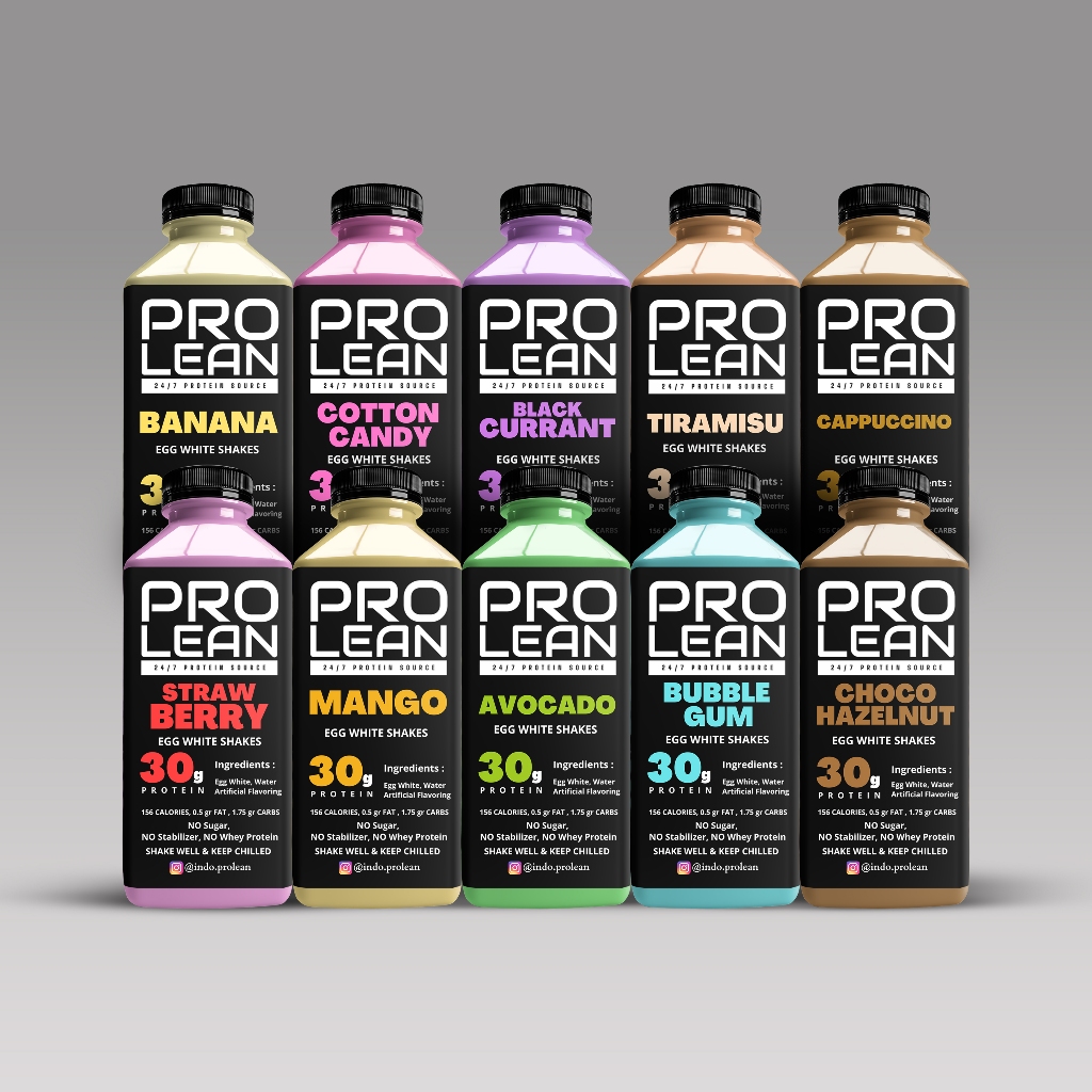 

BUNDLING 5 BOTOL EGG WHITE SHAKE