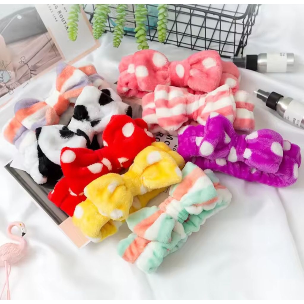 M1 COD - bando Pita Bando Mandi Facial Masker  Headband  Makeup pekanbaru Riau