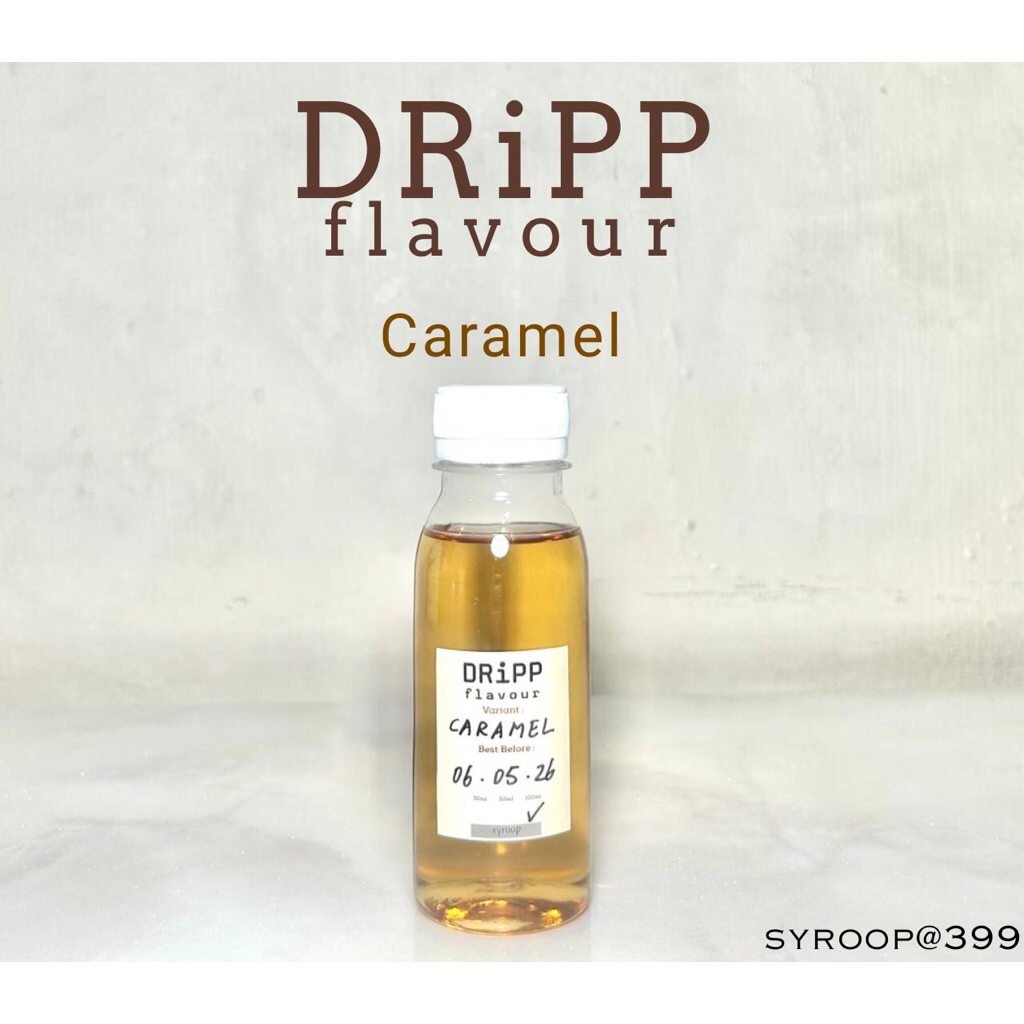 

Dripp Caramel Syrup Repack Original 30ml 50ml 100ml