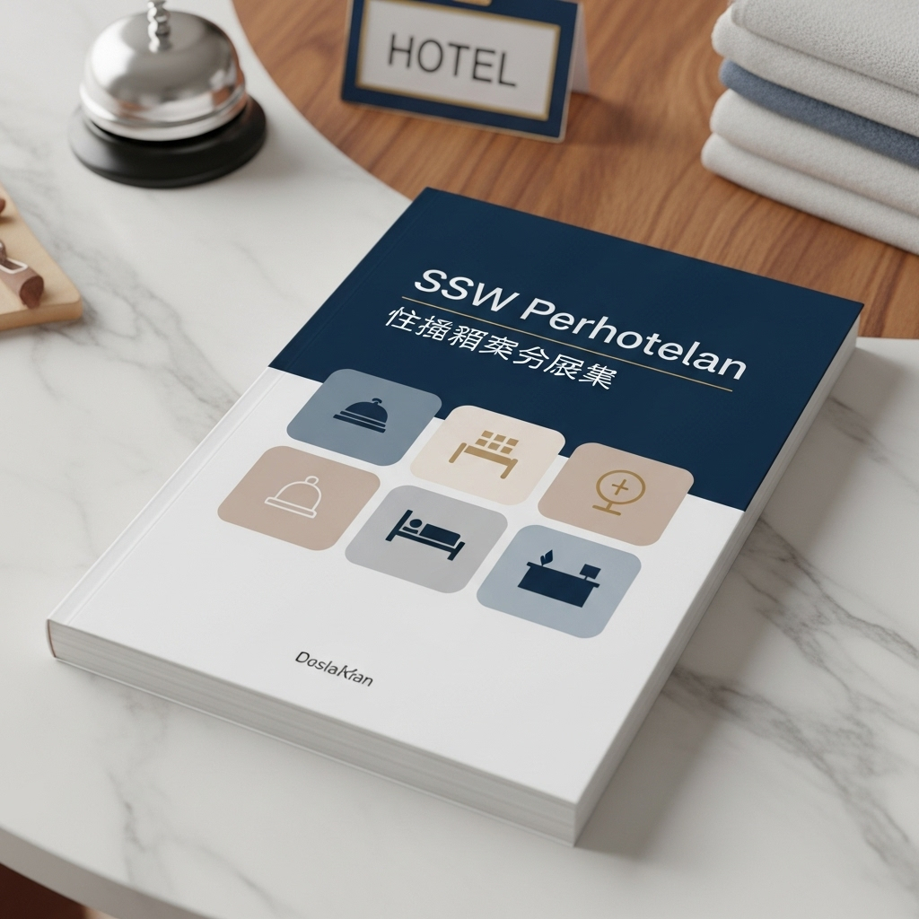 SSW Perhotelan | Buku Cetak Ujian Tokutei Ginou Jepang