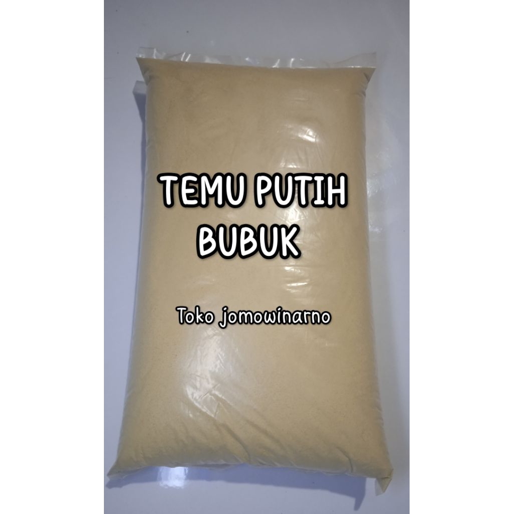 

TEMU PUTIH BUBUK 100% ORIGINAL- Varian isi 500 gram