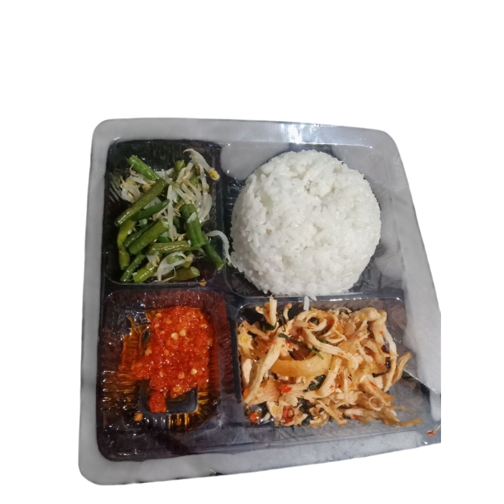 

paket nasi kotak 4 menu termurah