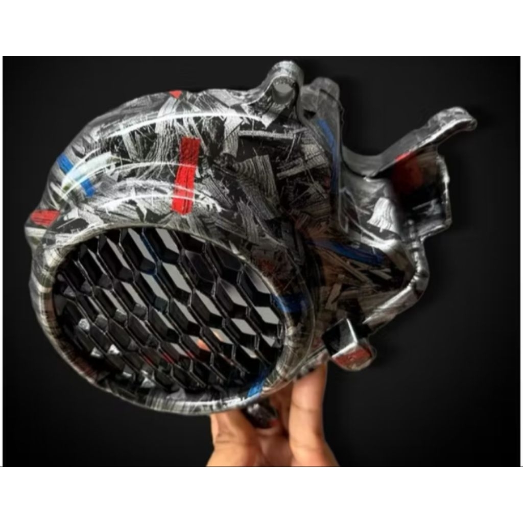 Cover Tutup Kipas Beat Deluxe New 2024 Beat Street ABS 2024 Karbon Kevlar