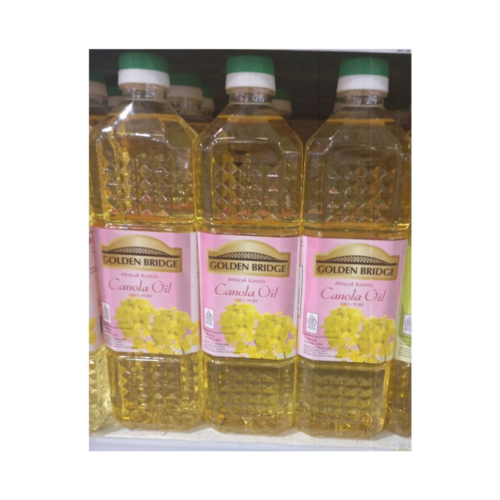 

GOLDEN BRIDGE MINYAK KANOLA 1 LITER 1 BOTOL
