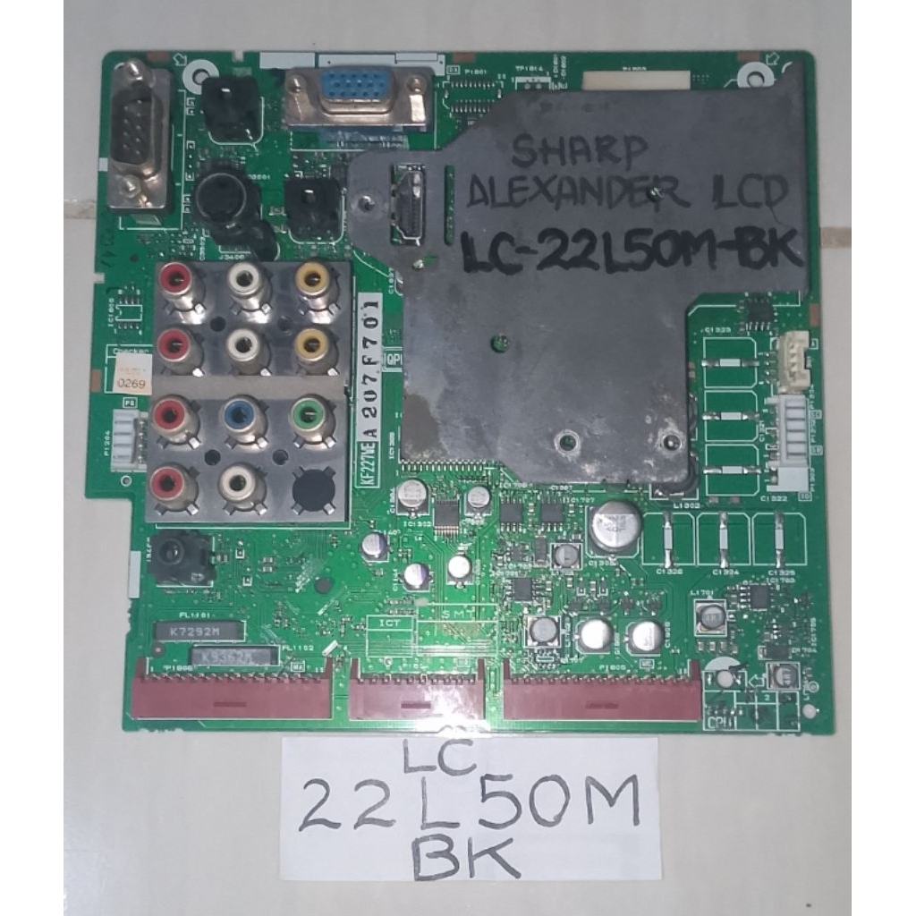 Mainboard(MB) TV Sharp Alexander LCD seri LC-22L50M-BK