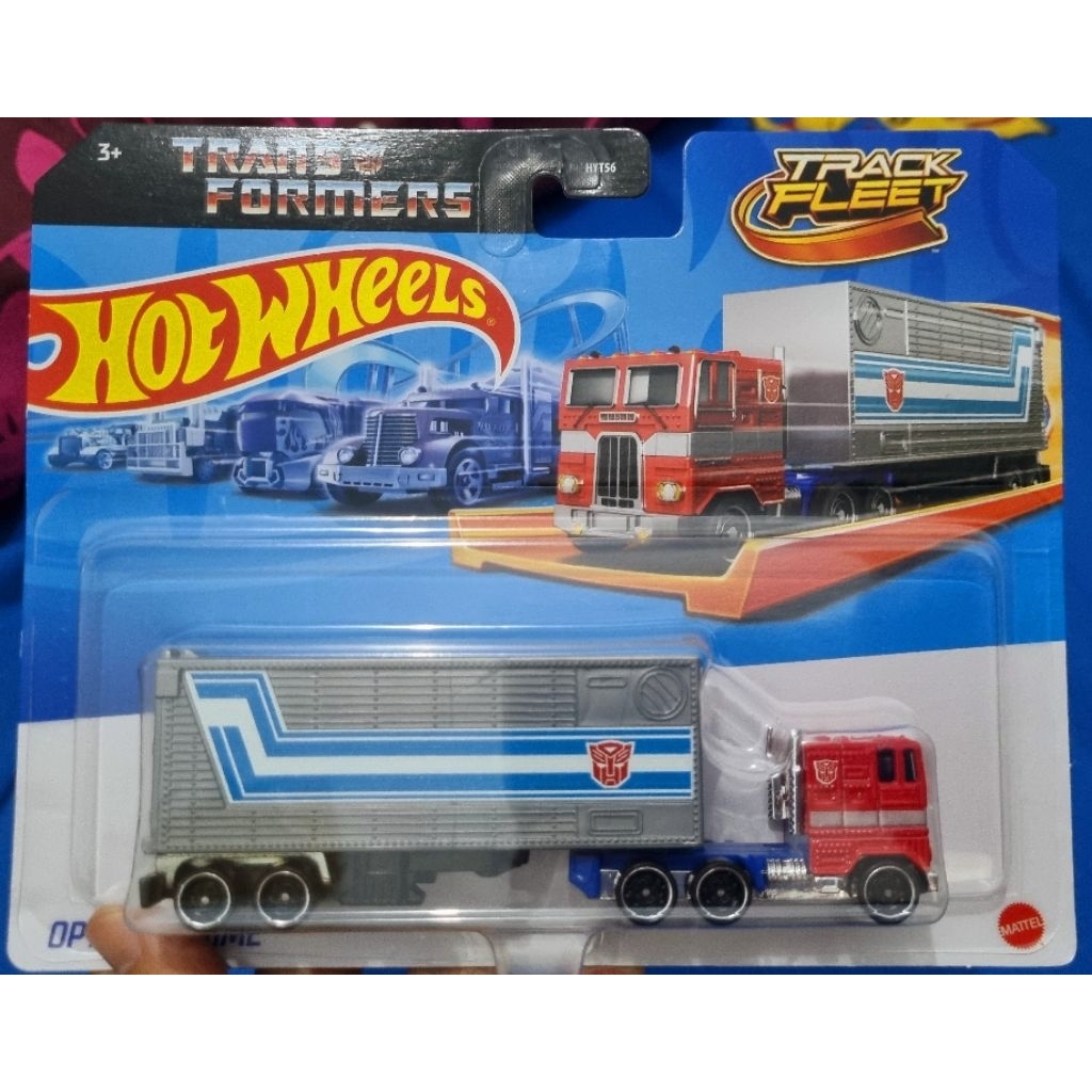 HotWheels Optimus Prime Track Fleet