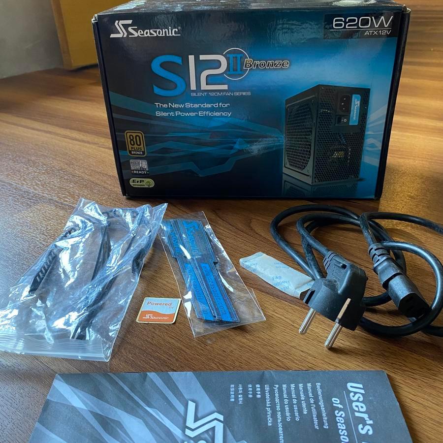 PSU Seasonic S12II 620W 620 Watt 80+ Bronze Bekas