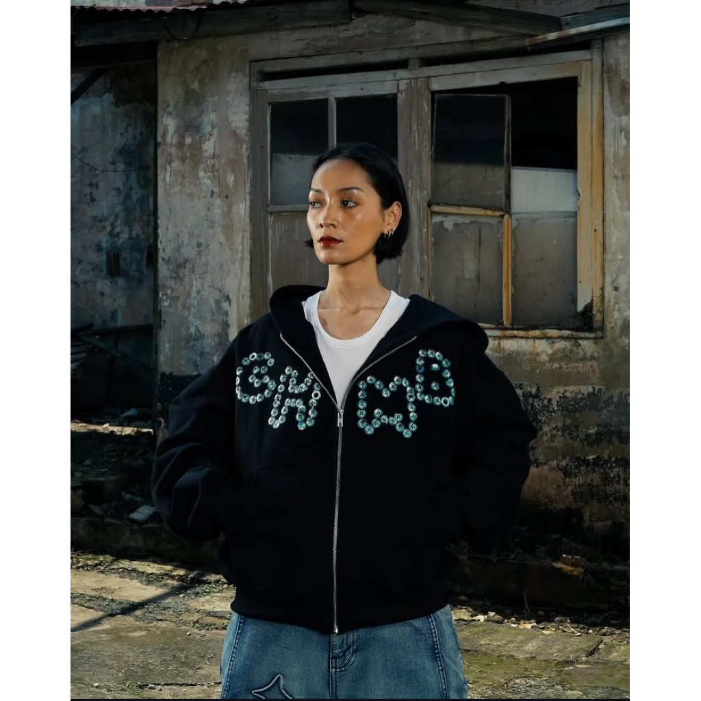 CHAMBRE DE LAVAIN - Boltz n Nuts Zip Hoodie