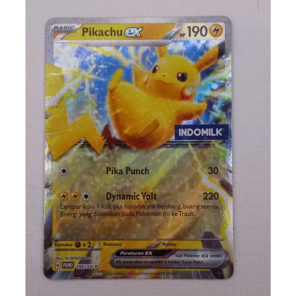 pikachu promo indomilk