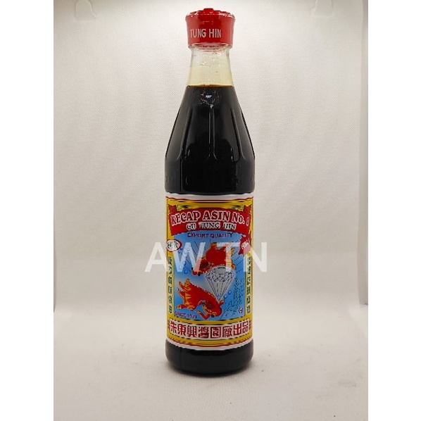 

KECAP ASIN CU TUNG HIN / CAP IKAN KOKI 650ml ( BESAR )