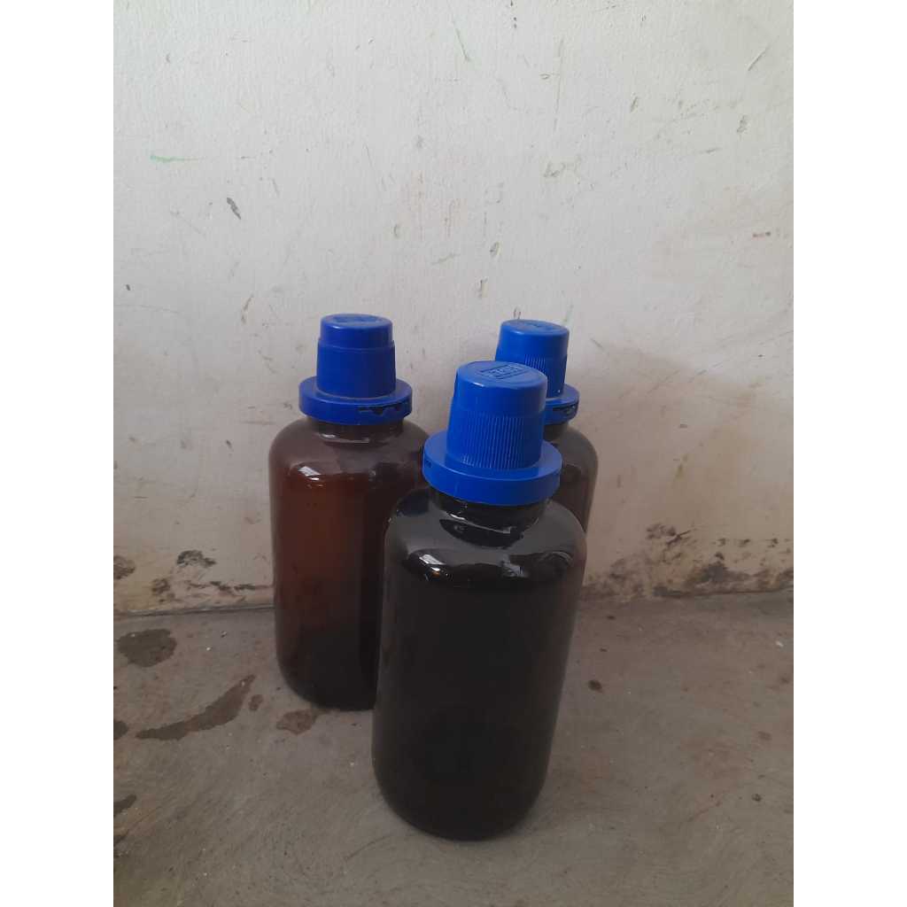 BotoL Reagen Kaca 500 ml Coklat _ Reagent Bottle 500 ml BEKAS