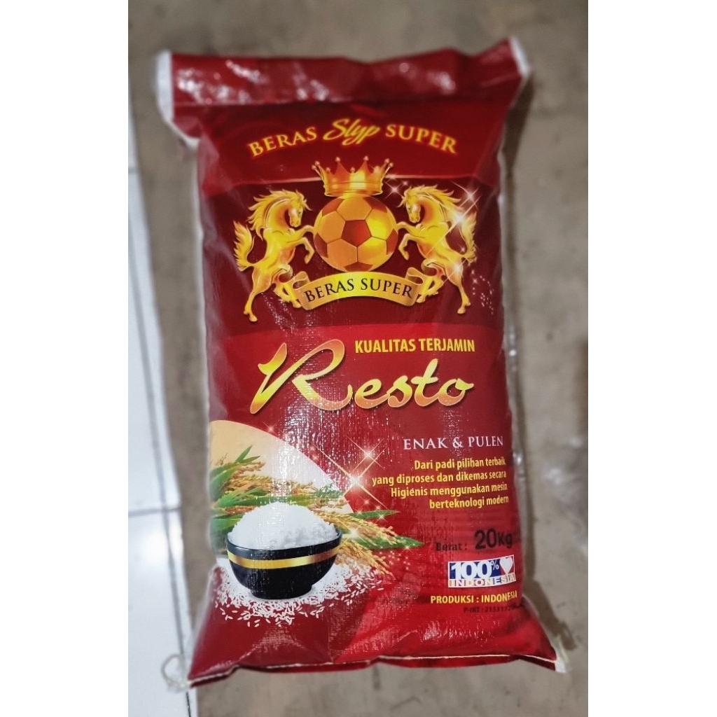 

Beras Slyp Premium Resto (isi 20kg)