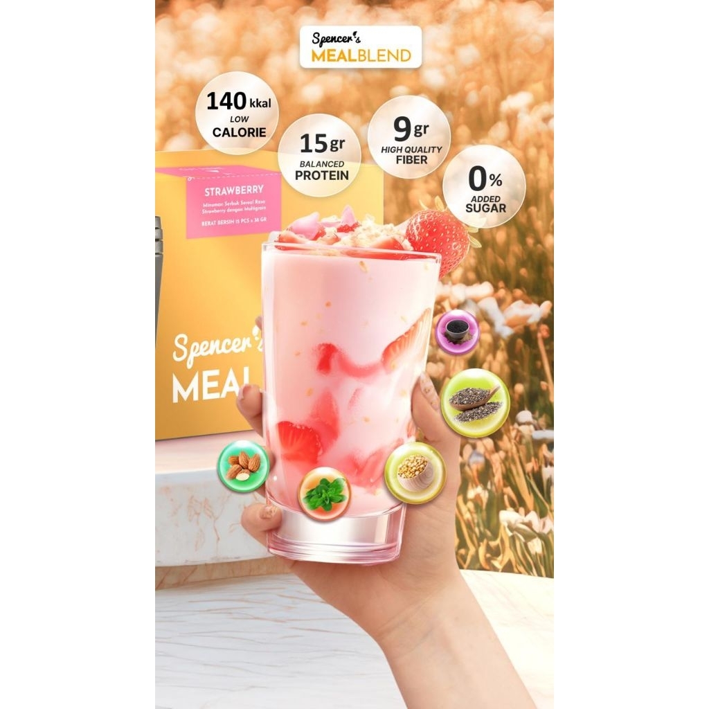 

Spencer's Mealblend Rasa Strawberry