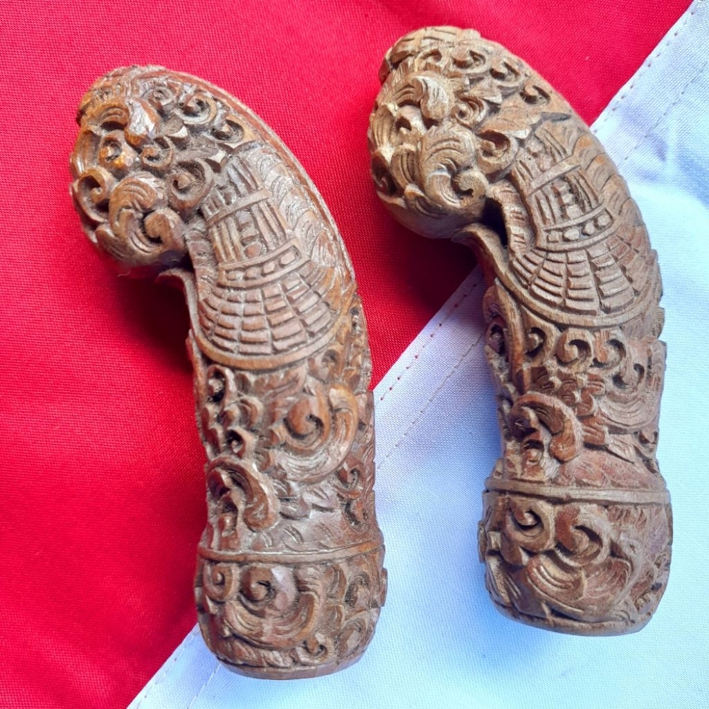 Deder keris [ Handle keris [ Gagang keris kayu no 114
