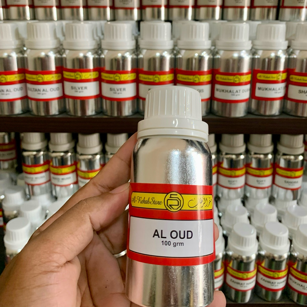 AL OUD | WHITE OUD | GAHRU PUTIH ALREHAB BIBIT MURNI 100ML PARFUM ARABIAN ORIGINAL SEGEL AL REHAB 10
