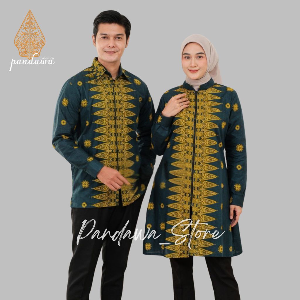 Batik Couple Terbaru Baju Batik Pasangan seragam Keluarga Bahan Katun Motif Toraja