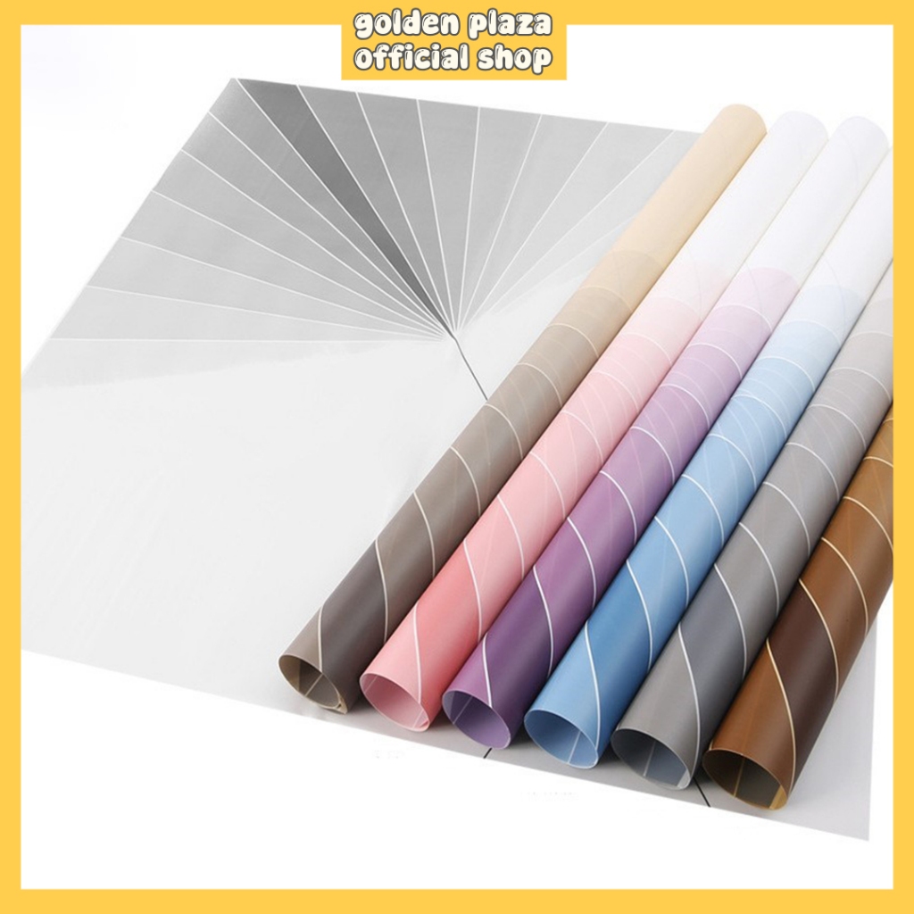 

Flower Wrapping Cellophane Line Kertas Buket Bunga Paper KB6074