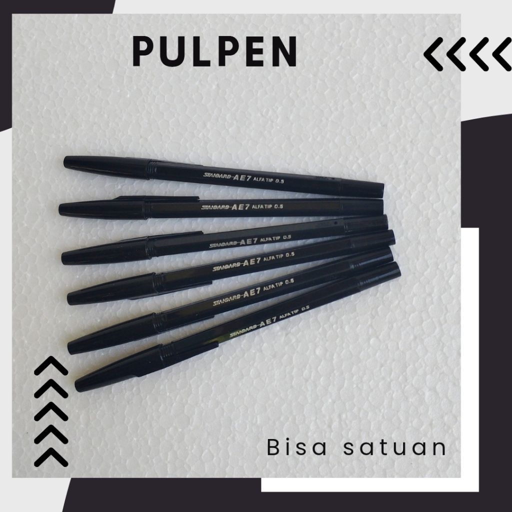 

Pulpen Hitam Standard