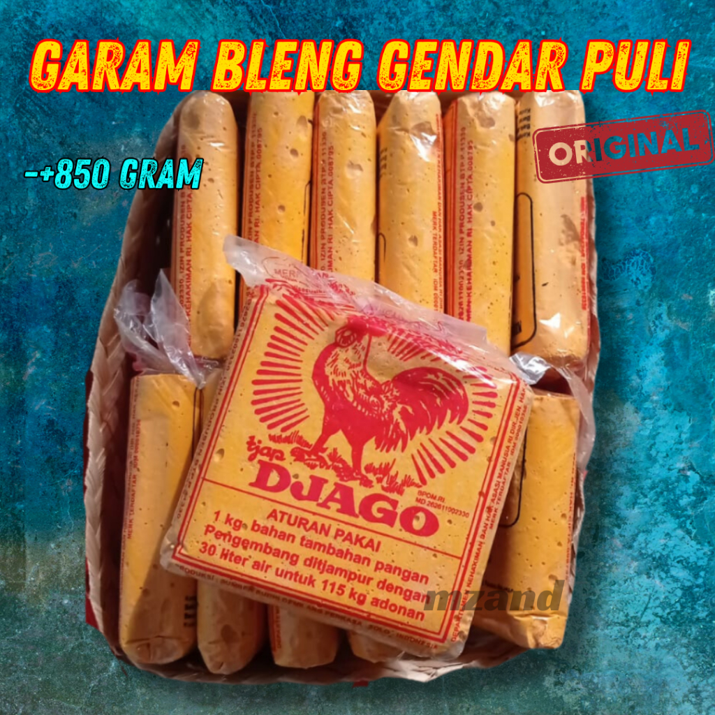

Ble ng cap djago - puli - gendar - lontong - pengambang kerupuk gendar