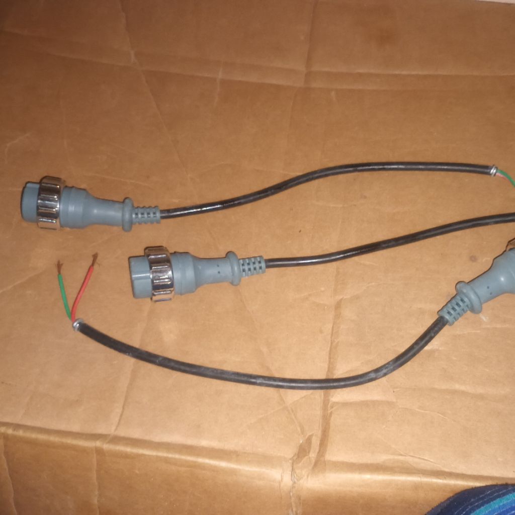 2 pin konektor mig torch pana 350, pana 500 pada stang las mig pana atau panasonic